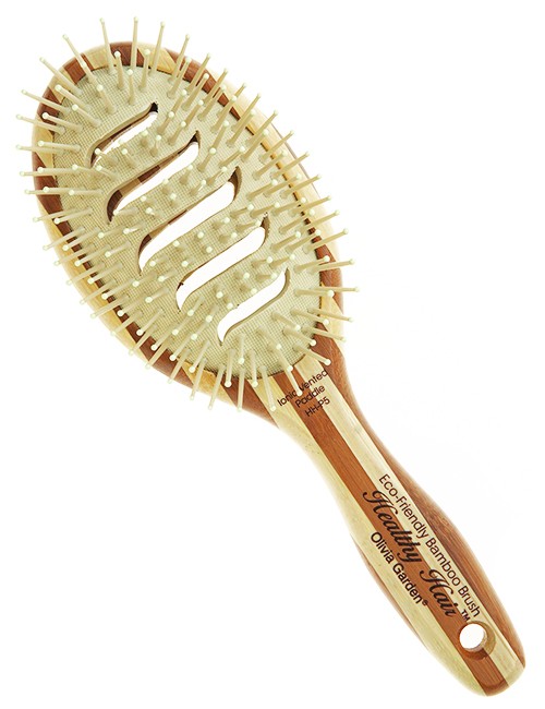 Olivia Garden-Healthy Hair -Ionic Paddle Brush