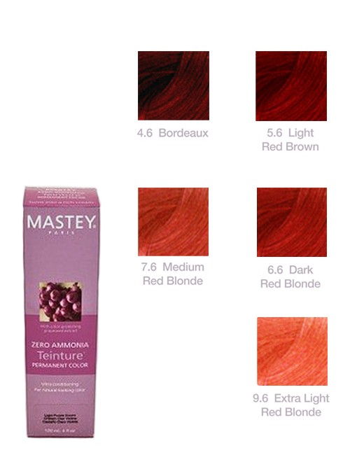 TEINTURE-RED Mastey Teinture Zero Ammonia Hair Color