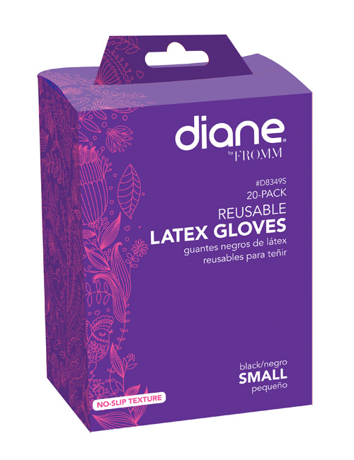 Diane-Re-usable-black-Gloves-Small